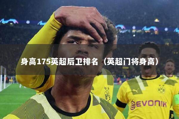身高175英超后衛(wèi)排名（英超門(mén)將身高）